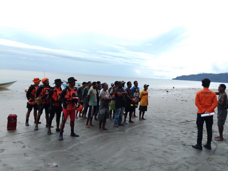 Pencarian Mahasiswa Hilang di Teluk Cenderawasih Jadi Perhatian Serius Pemkab Puncak. (Foto: Istimewa)