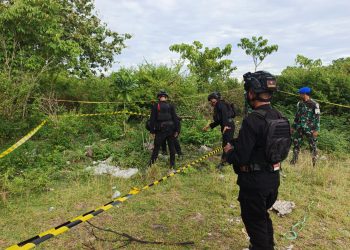 Dua Granat Peninggalan Perang Dunia II Dimusnahkan di Lanud Silas Papare