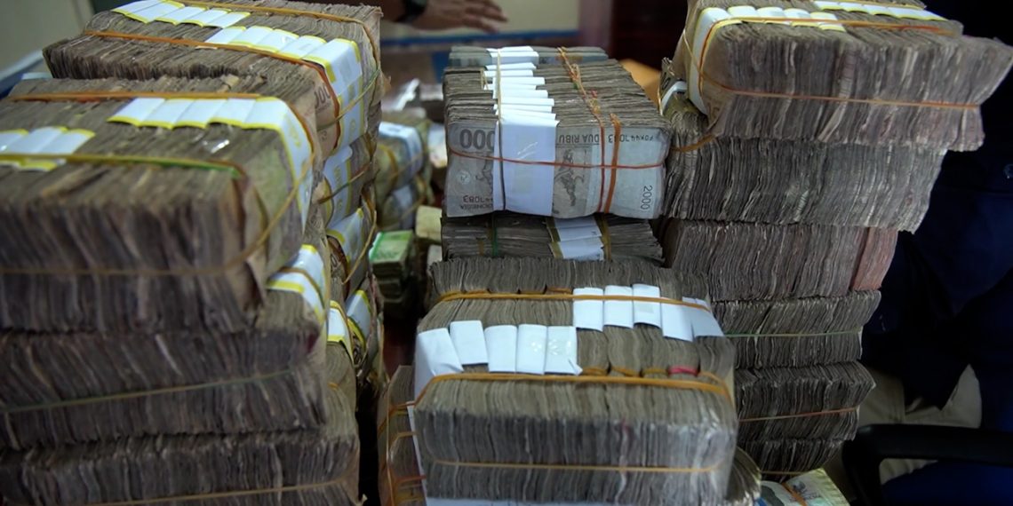 Uang Rupiah layak edar atau uang lusuh berhasil dikumpulkan oleh Bank Indonesia di wilayah 3T Papua. (Foto: Dok. Bank Indonesia Papua)
