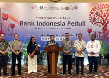 Peringatan HUT ke-73 BI di Papua Diwarnai Aksi Donor Darah dan Sosialisasi Kesehatan
