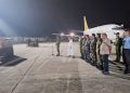 Gugur dalam Misi Kemanusiaan, Pilot AMA Dilepas dengan Penghormatan di Sentani