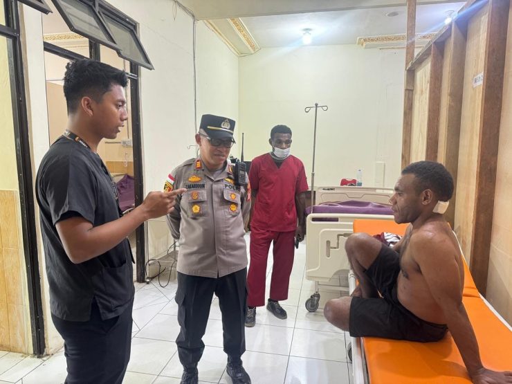 Pelaku Pembacokan Dua Pria di Jembatan Merah Youtefa Dibekuk Kurang dari 4 Jam. (Foto: Istimewa)