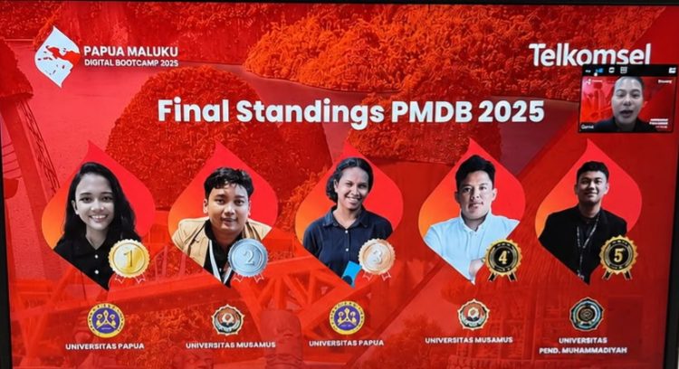 Ajang Awarding PMDB Season 3, Telkomsel memberikan penghargaan kepada 5 karya terbaik. (Foto: Istimewa)