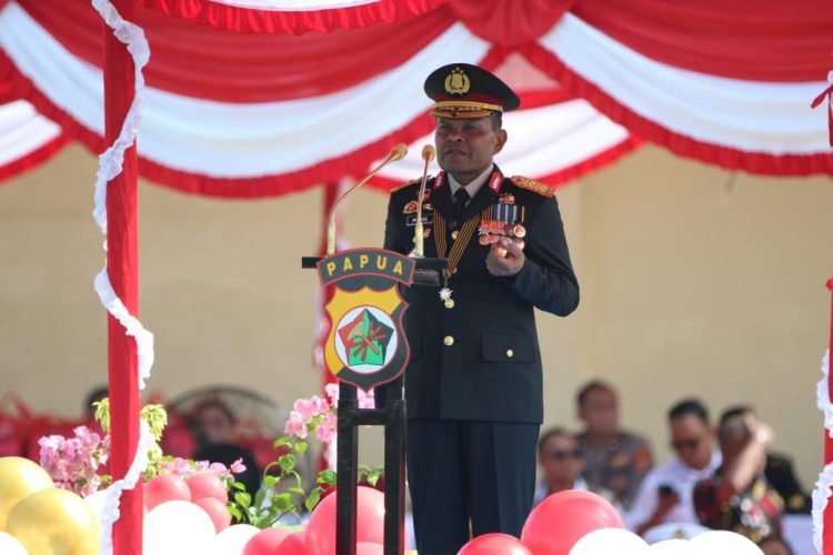 Kapolda Papua Irjen Pol. Patrige R. Renwarin. (Foto: Cornelia Mudumi)