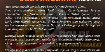 ‎‎Di Balik Ucapan dan Doa, Ada Harapan Besar untuk Polri: Kapolresta Sampaikan Terima Kasih