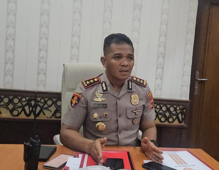 Kapolres Jayapura, AKBP Dionisius Helan. (Foto: Cornelia Mudumi)