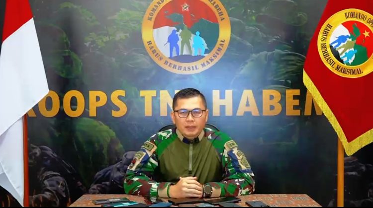 Kepala Penerangan Koops TNI Habema Letkol Inf Wirya Arthadiguna. (Foto: Istimewa)