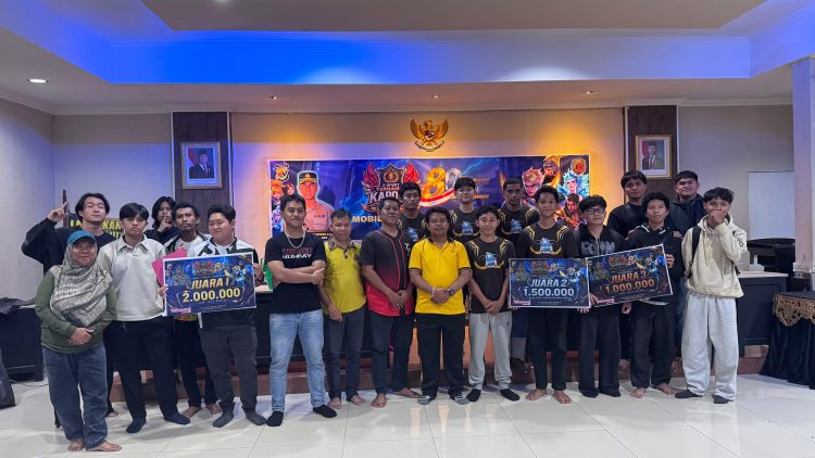 Peringatan Hari Bhayangkara ke-80, generasi muda dengan menggelar E-Sport Turnamen Kapolri 2026 cabang Mobile Legends. (Foto: Istimewa)