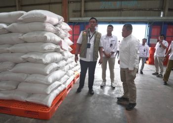 Dirut BULOG Cek Kesiapan Stok Beras di Gudang Argapura