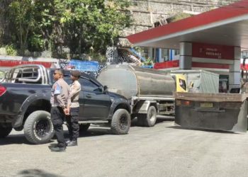 Kapolresta Jayapura: Stok BBM Aman, Polisi Kawal Antrean di SPBU