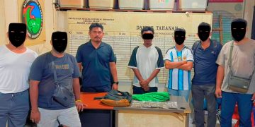 ‎ Tim Opsnal Satresnarkoba Ringkus Pengedar Ganja di Pelabuhan Jayapura, 82,52 Gram Disita