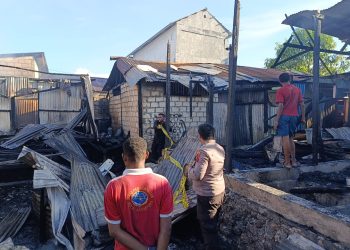 ‎Polisi Selidiki Penyebab Kebakaran yang Hanguskan Lima Rumah di Hamadi