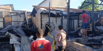 ‎Polisi Selidiki Penyebab Kebakaran yang Hanguskan Lima Rumah di Hamadi