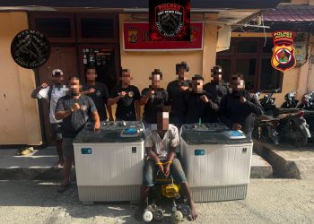 Pelaku Pencurian Ruko di Sentani Dibekuk, Polisi Sita Sejumlah Barang Bukti