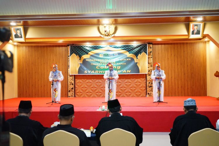 Cabang Musabaqah Syarhil Al-Qur'an (MSQ) menjadi salah satu cabang yang diperlombakan pada Musabaqah Tilawatil Qur'an (MTQ) XXXI Tingkat Provinsi Papua. (Foto: Istimewa)