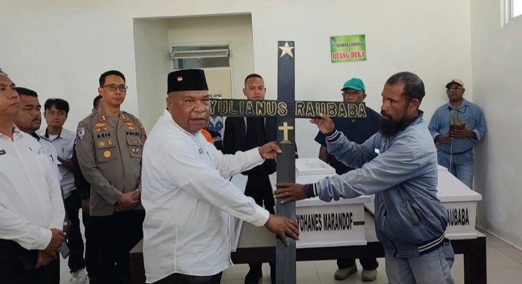 Korban Ledakan Mortir Peninggalan PD II di Biak Teridentifikasi, Keluarga Terima Jenazah. (Foto: Istimewa)