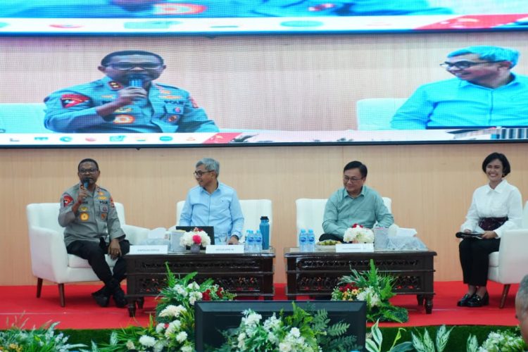 Rakor bersama jajaran Polda di wilayah hukum se-Tanah Papua. (Foto: Istimewa)