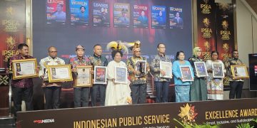 IPSEA 2026: Bupati Elvis Tabuni Sabet Penghargaan Kepemimpinan Visioner, Pemkab Puncak Raih Penghargaan Infrastruktur