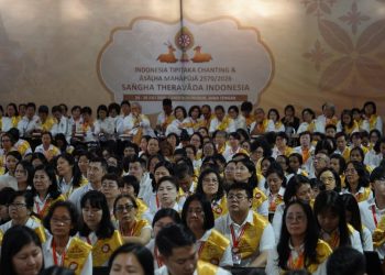 Ribuan Umat Buddha Berbagai Negara Baca Tipitaka di Borobudur, Perdalam Pemahaman Dhamma