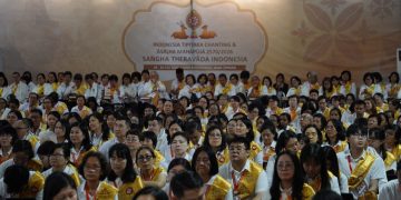 Ribuan Umat Buddha Berbagai Negara Baca Tipitaka di Borobudur, Perdalam Pemahaman Dhamma