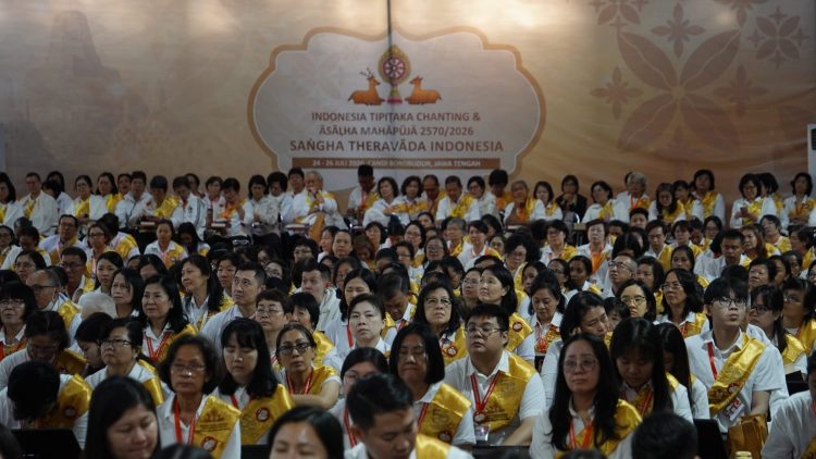 Ribuan umat Buddha memulai rangkaian Indonesia Tipitaka Chanting (ITC) 2026. (Foto: Istimewa)