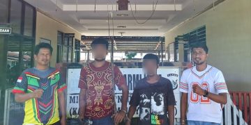 Dua Terduga Pelaku Pencurian Ditangkap Polsek Sarmi Kota, Barang Bukti Disita
