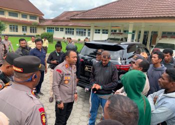 Kapolres Mimika Imbau Keluarga Korban Tetap Tenang, Pelaku Pembunuhan Diburu