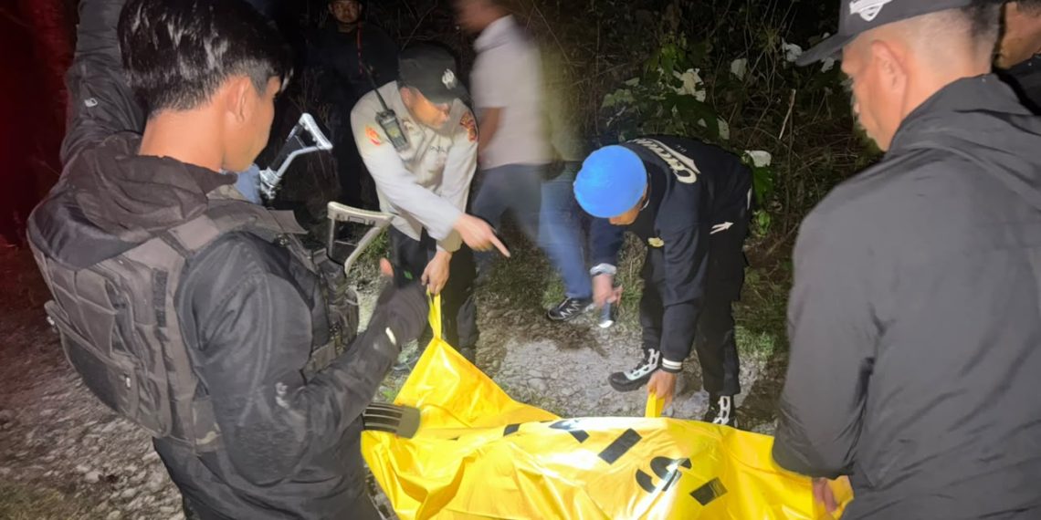 Pria Ditemukan Tewas di Lorong Amungsa Indah Mimika. (Foto: Istimewa)