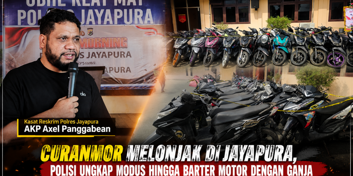 178 Kasus Curanmor di Jayapura. (Foto: Istimewa)