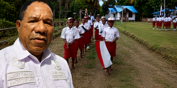 Upacara HUT ke-81 RI di SDN Kapeso Jadi Momentum Perkuat Semangat Kebangsaan