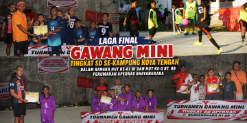 RT 08 Apernas Bhayangkara Sukses Gelar Turnamen Gawang Mini Tingkat SD se-Kampung Koya Tengah