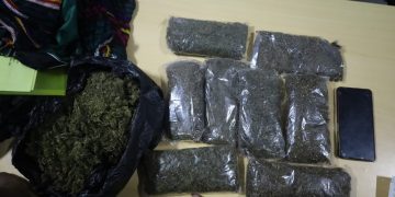 Avsec Bandara Sentani Gagalkan Penyelundupan Hampir 1 Kilogram Ganja Kering