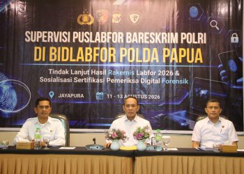 Supervisi Puslabfor Bareskrim Polri di Papua, Dorong Peningkatan Profesionalisme dan Kualitas Dukungan Forensik