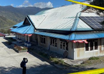 Ilaga Berangsur Kondusif, 30 Personel Brimob Dikerahkan Usai Sejumlah Kantor Pemerintah Dibakar