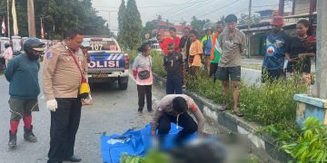 Diduga Dipengaruhi Miras, Pengendara Motor Tewas Tabrak Pembatas Jalan di Sentani