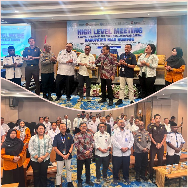 Bank Indonesia Provinsi Papua bersama TPID Kabupaten Biak Numfor gelar HLM dan Capacity Building TPID. (Foto: Istimewa)