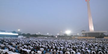 100.000 Jemaah Hadiri Zikir dan Doa Kebangsaan di Monas, Wujud Syukur atas Kemerdekaan Indonesia