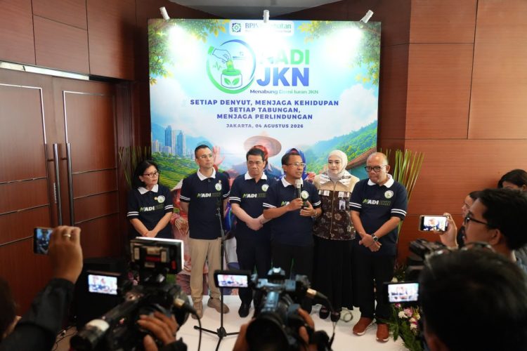 Pimpinan BPJS Kesehatan memberikan keterangan pers terkait program NADI. (Foto: Istimewa)