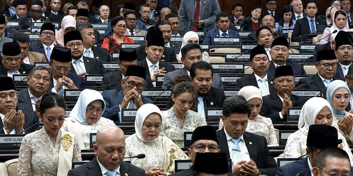 Doa dalam Sidang Tahunan MPR dan Sidang Bersama DPR - DPD RI dalam rangka memperingati HUT ke-81 Kemerdekaan Republik Indonesia Tahun 2026. (Foto: Istimewa)