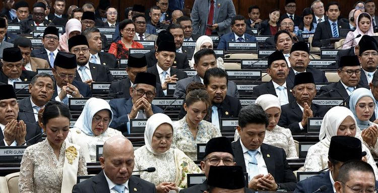 Doa dalam Sidang Tahunan MPR dan Sidang Bersama DPR - DPD RI dalam rangka memperingati HUT ke-81 Kemerdekaan Republik Indonesia Tahun 2026. (Foto: Istimewa)