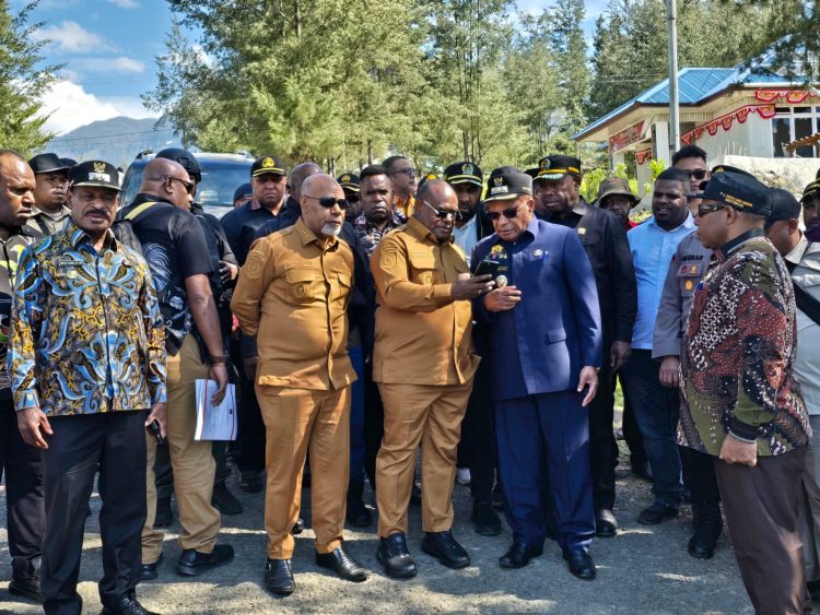 Gubernur Meki Nawipa: Penurunan Dana Desa Puncak 2026 Dampak Efisiensi Pemerintah Pusat. (Foto: Istimewa)