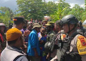 Pos 7 Sentani Jadi Titik Bertemunya Aspirasi dan Pengamanan
