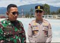 Gladi Bersih HUT ke-81 RI di Ilaga Kondusif, Polres dan Kodim Perkuat Pengamanan