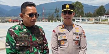 Gladi Bersih HUT ke-81 RI di Ilaga Kondusif, Polres dan Kodim Perkuat Pengamanan