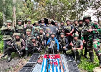 Prajurit Habema Kuasai Honai di Gamagai, Sejumlah Senjata dan Munisi Diamankan