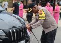 Jelang HUT ke-81 RI, Polres Supiori Ajak Warga Kibarkan Merah Putih