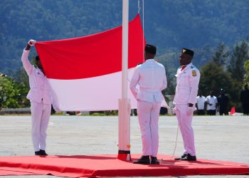 Sempat Dilanda Ketegangan, HUT Ke-81 RI di Puncak Berlangsung Khitmad