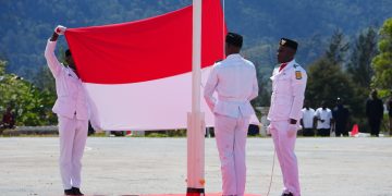 Sempat Dilanda Ketegangan, HUT Ke-81 RI di Puncak Berlangsung Khitmad