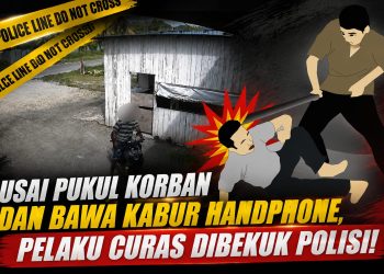 Pukul Korban dengan Kayu dan Bawa Kabur HP, Pria 22 Tahun Ditangkap Polisi