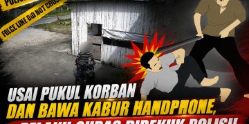 Pukul Korban dengan Kayu dan Bawa Kabur HP, Pria 22 Tahun Ditangkap Polisi